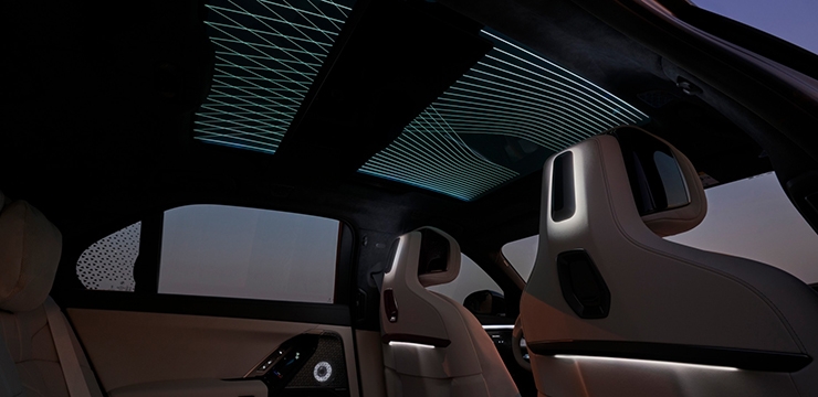 BMW 7 серия, Атмосфера қалыптастыратын жарық.