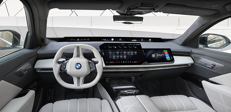 BMW 7 серия, Ақпаратты визуализациялаудың жаңа тәсілі.